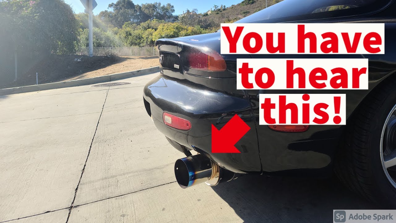 FD3S RX-7 Midpipe Install // Pettit racing catted midpipe. - YouTube