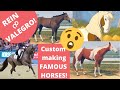 Making FAMOUS HORSES Valegro and Rein! Custom Creations Rival Stars Horse Racing