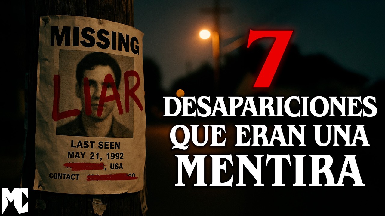 7 Desapariciones MISTERIOSAS que fueron UN ENGAÑO │ MundoCreepy