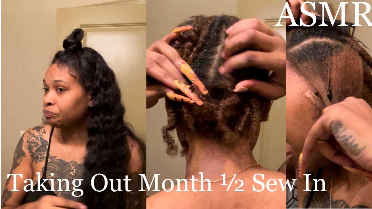 Sew in Removal (ASMR Worthy) YouTube