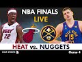 2023 NBA Finals Live: Heat vs. Nuggets Game 4 Live Streaming Scoreboard
