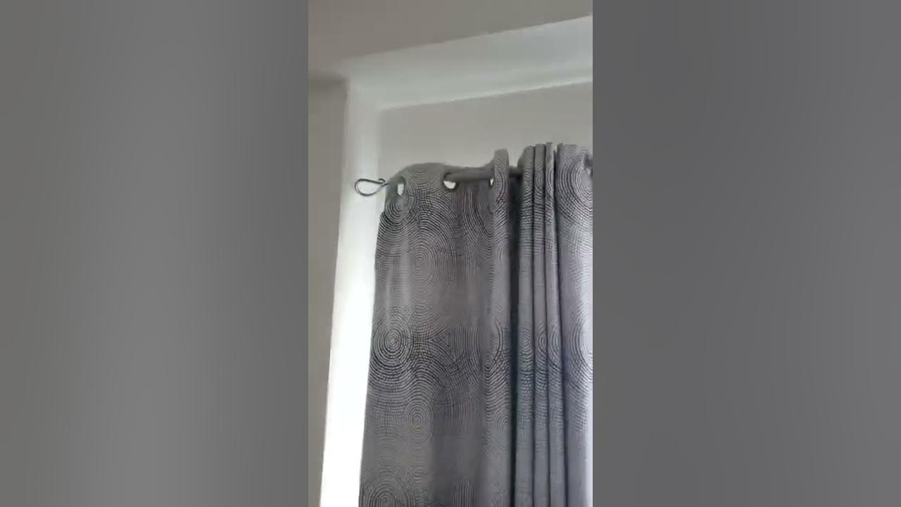 How to measure for eyelet curtains quick and simple guide. YouTube