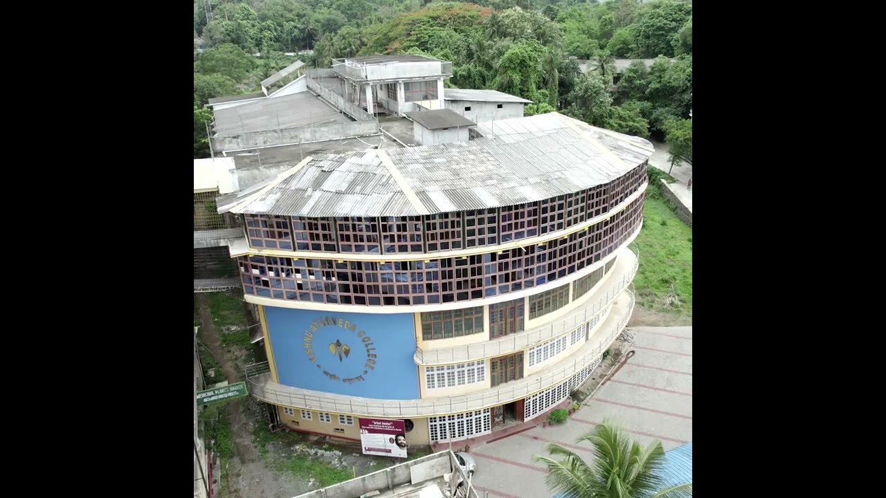 Inside Vishnu Ayurveda College  #ayurvedacollege #ayurvedainstitute  #highereducation