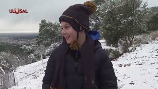 Antalyaya Kar Yağdı