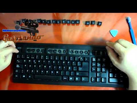 COMO LIMPIAR UN TECLADO SIN DAÑARLO