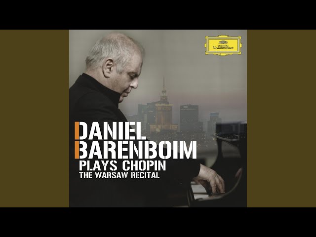 Chopin - Berceuse : Daniel Barenboim