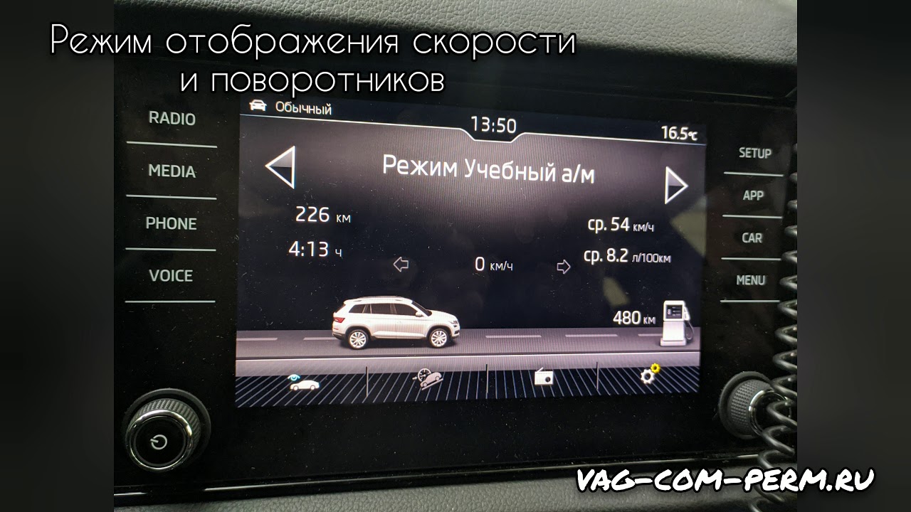 Ассистент дальнего света skoda kodiaq