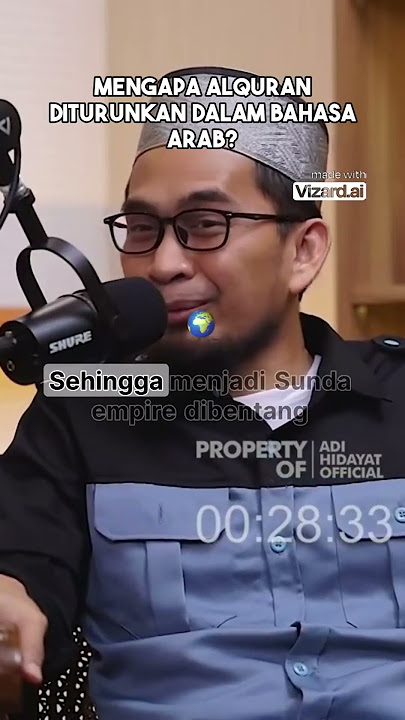 Mengapa Alquran Diturunkan dalam Bahasa Arab #shorts #short #trending #viral #ustadzadihidayat