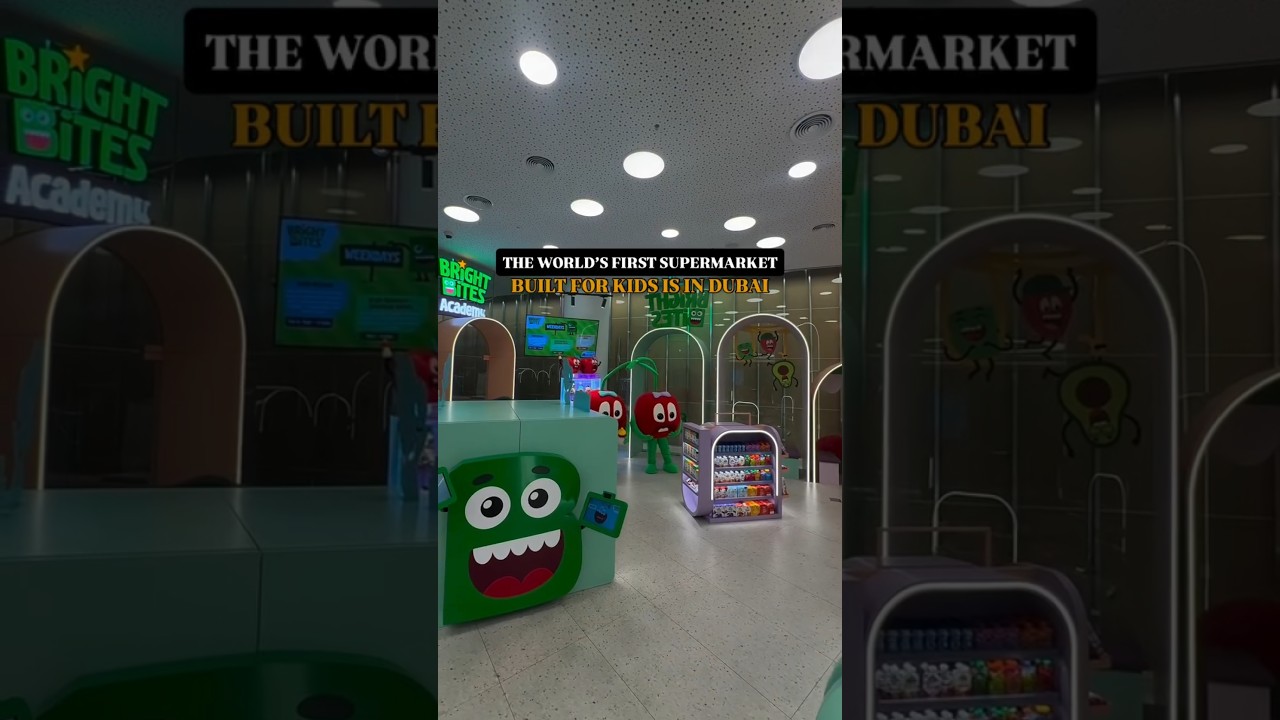 The World’s First Supermarket Built Just For Kids 