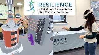 RESILIENCE VR Workshop Tutorial -  Assembling a Bioreactor in Mixed Reality