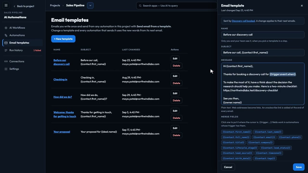 Video thumbnail: Connect Stripe, Calendly and Typeform
