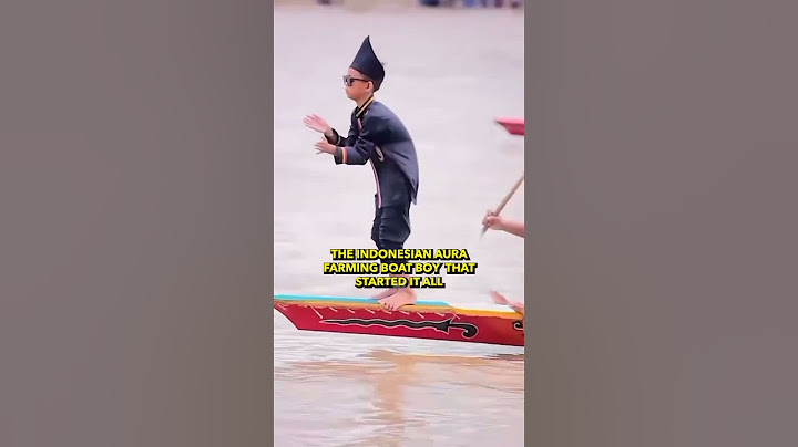 Who is the aura farming boat boy?