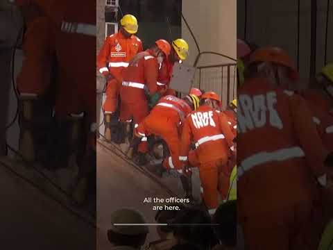 At least five killed in New Delhi building collapse | AJ #shorts