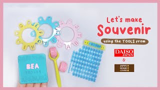 Trying out some claying tools from Daiso and Japan Home