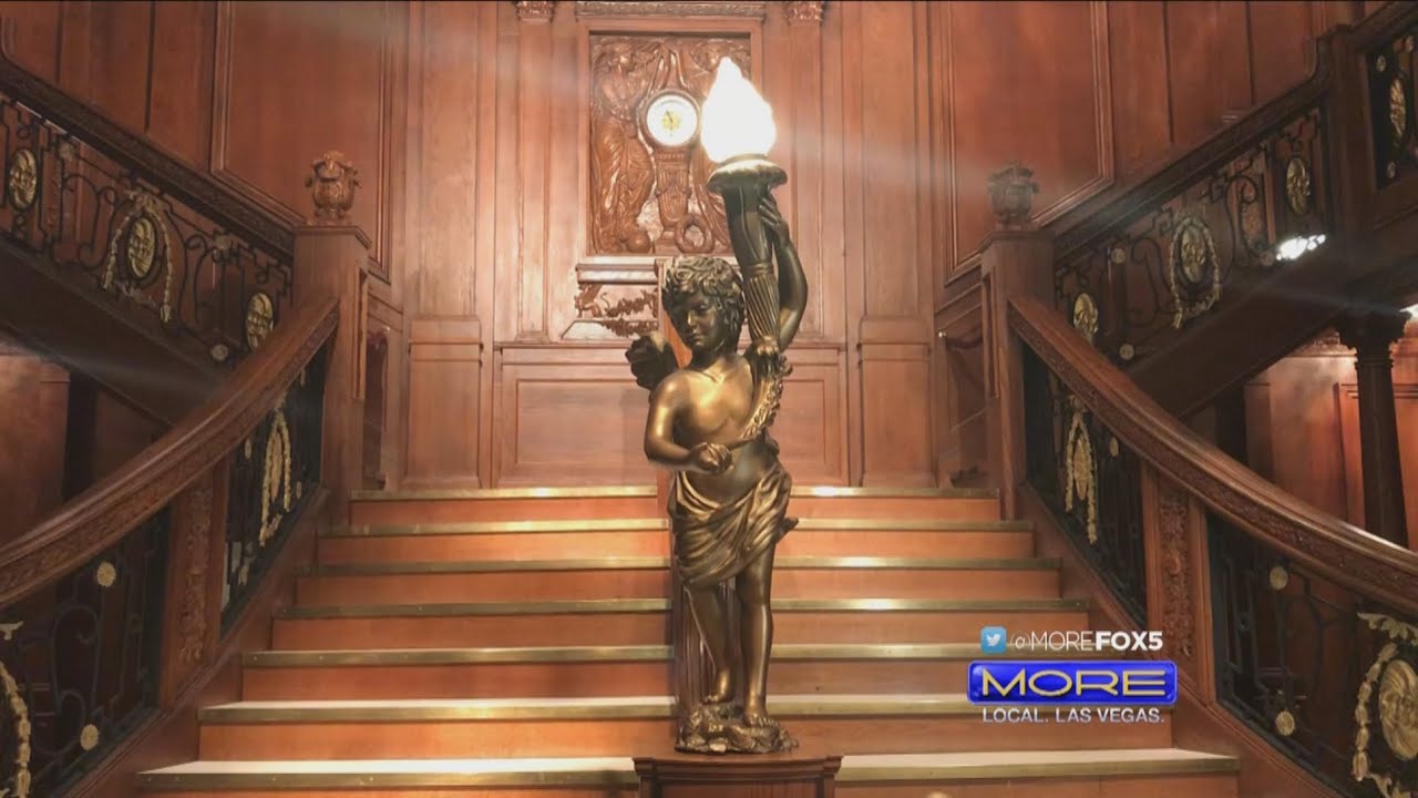 Titanic exhibit in Las Vegas adds never-before-seen artifacts - YouTube