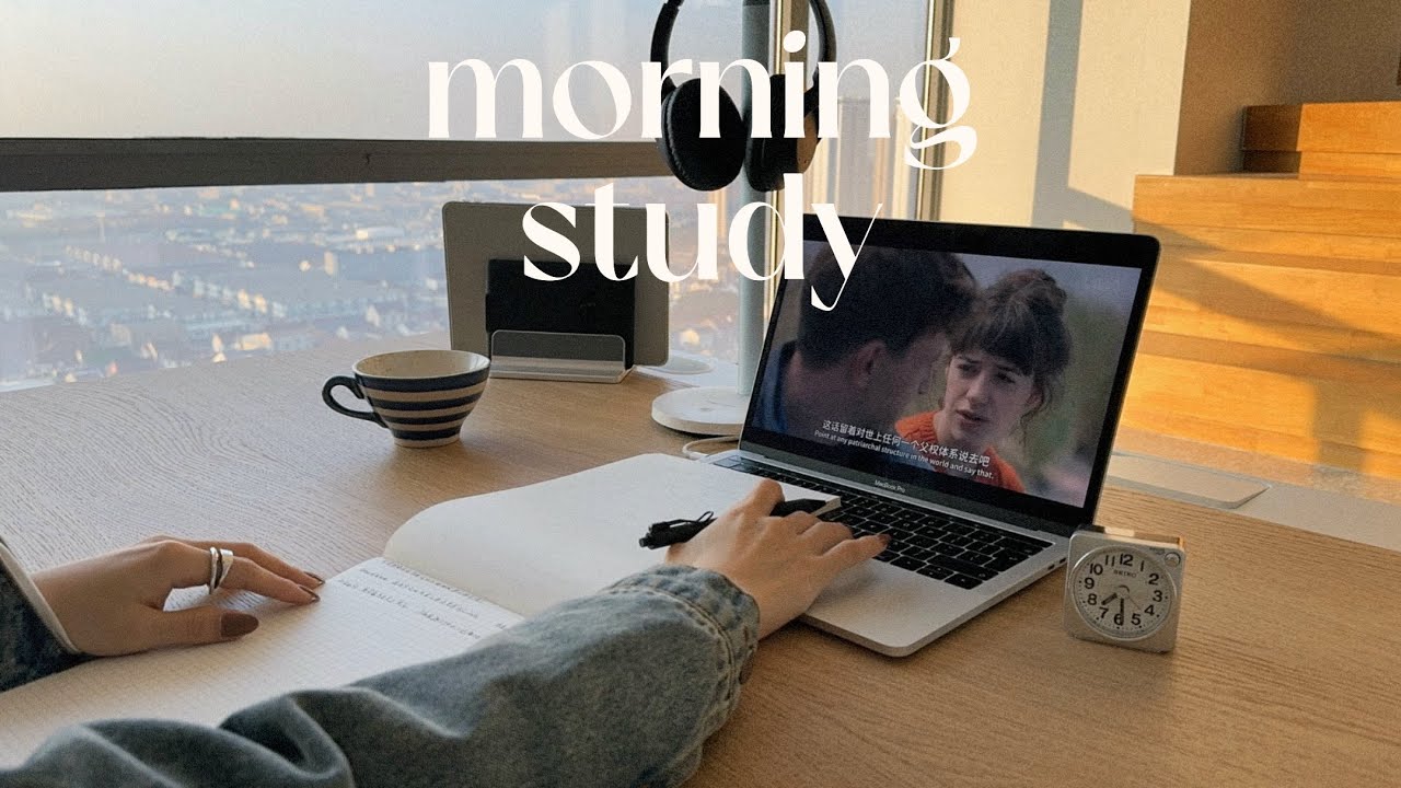 Study Vlog | 英語學習日記 | morning study | College Day