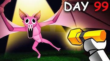 I Survived the BAT Entity in 99 Nights in the Forest