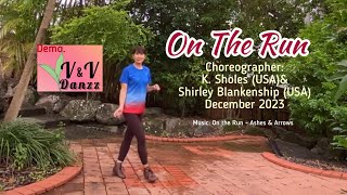 On The Run - Line Dance (Choreo : K. sholes & Shirley Blankenship)