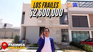 ✨ CASA EN VENTA EN LOS FRAILES, PACHUCA | $2.6 MILLONES | 4 RECÁMARAS, 3 BAÑOS