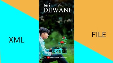 AWARA AWARA DIL AWARA RE NEW TRENDING BANGALI LOVE SONG XML VIDEO EDITING 😗