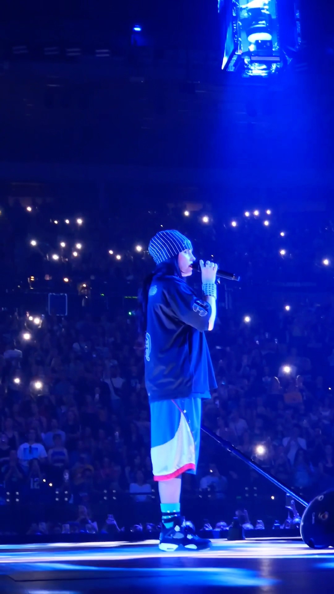 Billie performing WILDFLOWER in Melbourne, Australia
