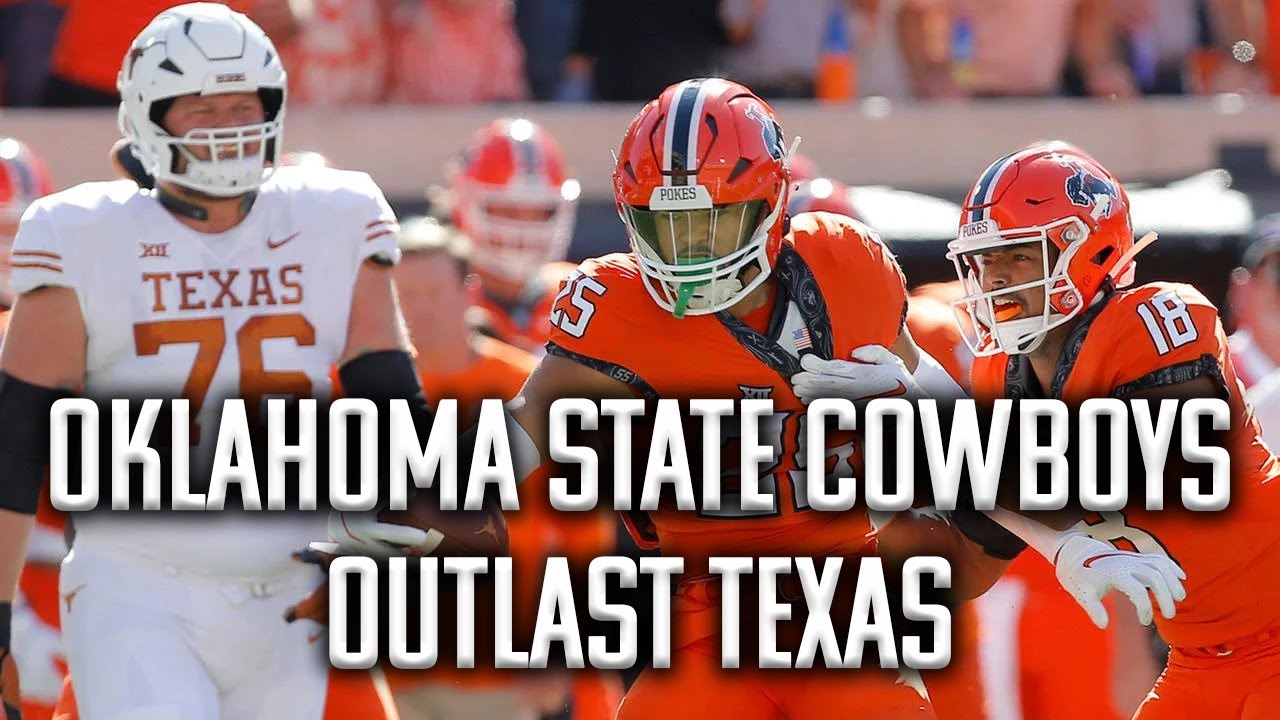 Texas Vs. Oklahoma State Reaction Cowboys handle, outlast Longhorns