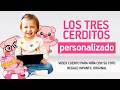 Los 3 Cerditos protagonizado por tu hija 🐷 | Cuento personalizado animado para niños