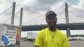 MASPETH, NY : The Kosciuszko Bridge from Restaurant Depot — Maspeth, Queens, NY — community video