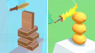 Almost Cut vs Slice Master - Very Satisfying and Relaxing ASMR Slicing Game (Android,iOS)