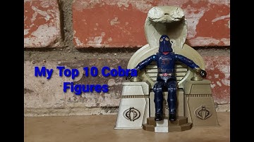 My Top 10 Cobra Vintage figures.