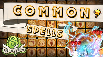 COMMON SPELLS - All Animations | Dofus Unity