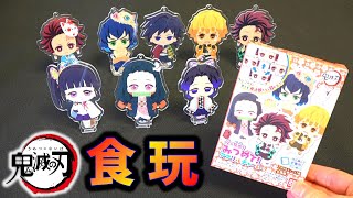 鬼滅の刃！新発売 食玩 全員集中！みつめてアクリルチャーム‼ガチで良い商品Kimetsu no Yaiba