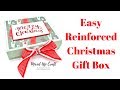 Reinforced 6 x 6 Christmas Gift Box