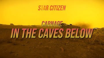 Getting ambushed by Bounty Hunters in cave - Star Citizen Odyssies 15