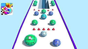 Ball Merge 2048 ! All Levels Gameplay (819-822) android, ios