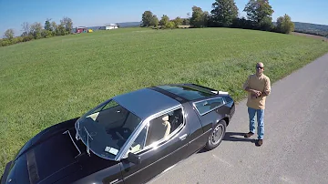 1975 Maserati Bora with Staaker drone