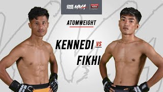 KENNEDI SIHOMBING VS FIKHI SETYA | FULL FIGHT ONE PRIDE MMA 76 KING SIZE NEW #1 JAKARTA