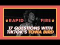 Rapid Fire: 17 Questions with TikTok's Towa Bird