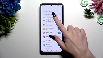 POCO M7 Pro 5G – How to Turn On or Off App Notifications