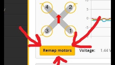 Motor remap feature preview for Betaflight I am trying to work on :)