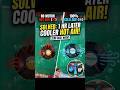 Mini Cooler Cold Air Problem Solved Without Motor ❄️ | DIY Cooler Jugaad #shorts