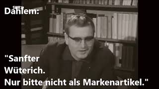 Martin Walser. Der sanfte Wüterich.