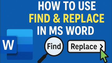 How to use find & Replace option In MS word In Urdu Class No - 14