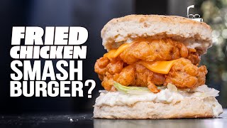 QUITE POSSIBLY THE BEST FRIED CHICKEN SANDWICH I'VE MADE IN A LONG TIME... | SAM THE COOKING GUY