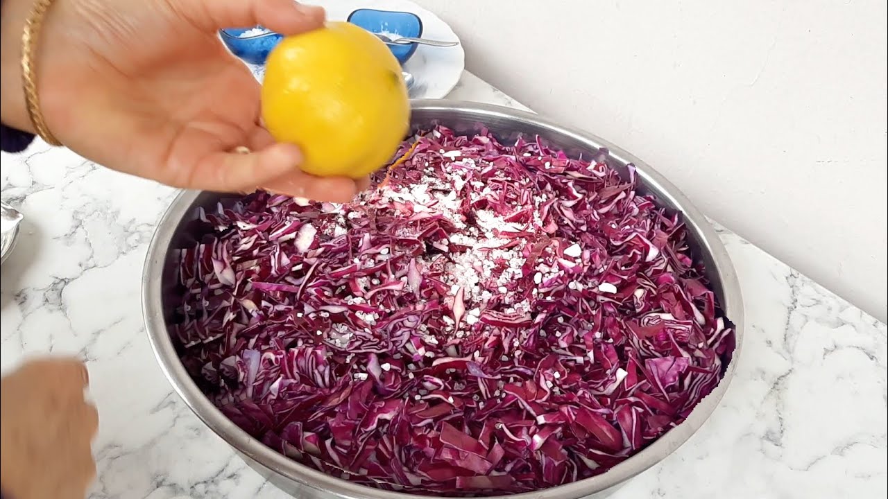 👉BİR GÜN SONRA YEMEYE Hazır 👉B12 DEPOSU, MOR LAHANA  TURŞUSU