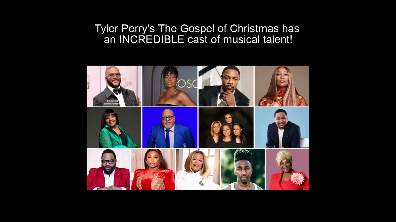 В рождественском мюзикле Тайлера Перри «Евангелие Рождества» собраны НЕВЕРОЯТНЫЕ талантливые музы...