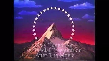 Paramount Stay Tuned For A Special Presentation After The Movie, but it’s on-screen logo styled #2!