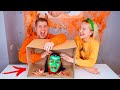 ЧТО В КОРОБКЕ НА ХЭЛЛОУИН ЧЕЛЛЕНДЖ 🤢What’s in the BOX Halloween CHALLENGE 2018 нащупали ЛИЧИНКИ