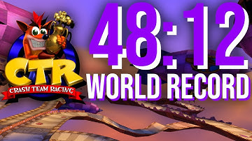 [WORLD RECORD] Crash Team Racing Any% (No Major Glitches) - 48:12