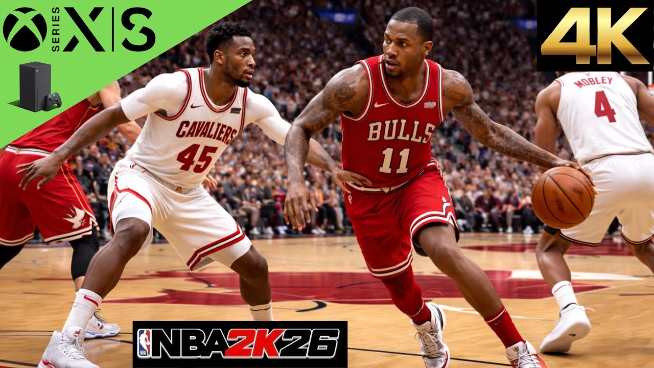 Чикаго Буллз против Кливленд Кавальерс | Полный обзор матча | NBA 2K26